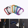 Aluminum Alloy Carabiner Clip for Keys, Gear, and Outdoor Gear