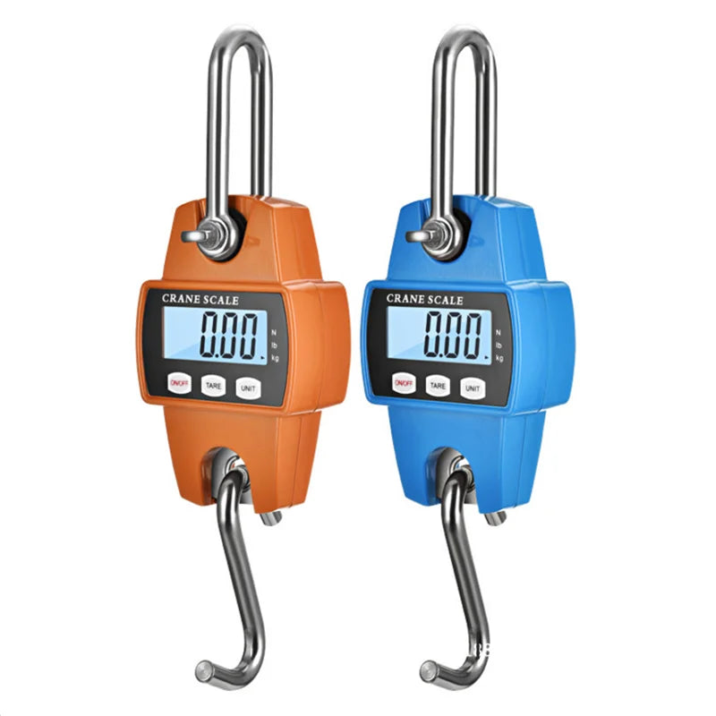 Heavy-Duty Digital Hanging Scale with Big LCD Display
