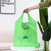 Foldable Cartoon Shopping Bag with Shoulder Straps