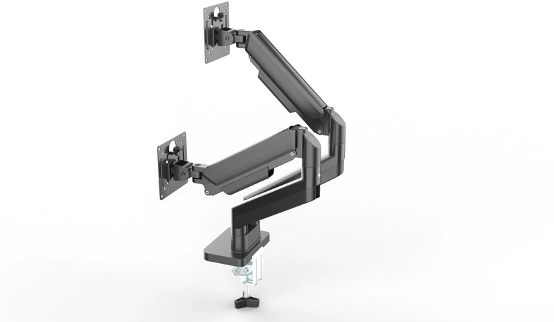 Dual Monitor Desk Mount with 90° Swivel
