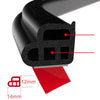 Premium Double-Layer Car Door Seal Strip for Weatherproofing & Noise Reduction