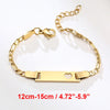 Personalized Stainless Steel Name Bracelet for Baby and Mom