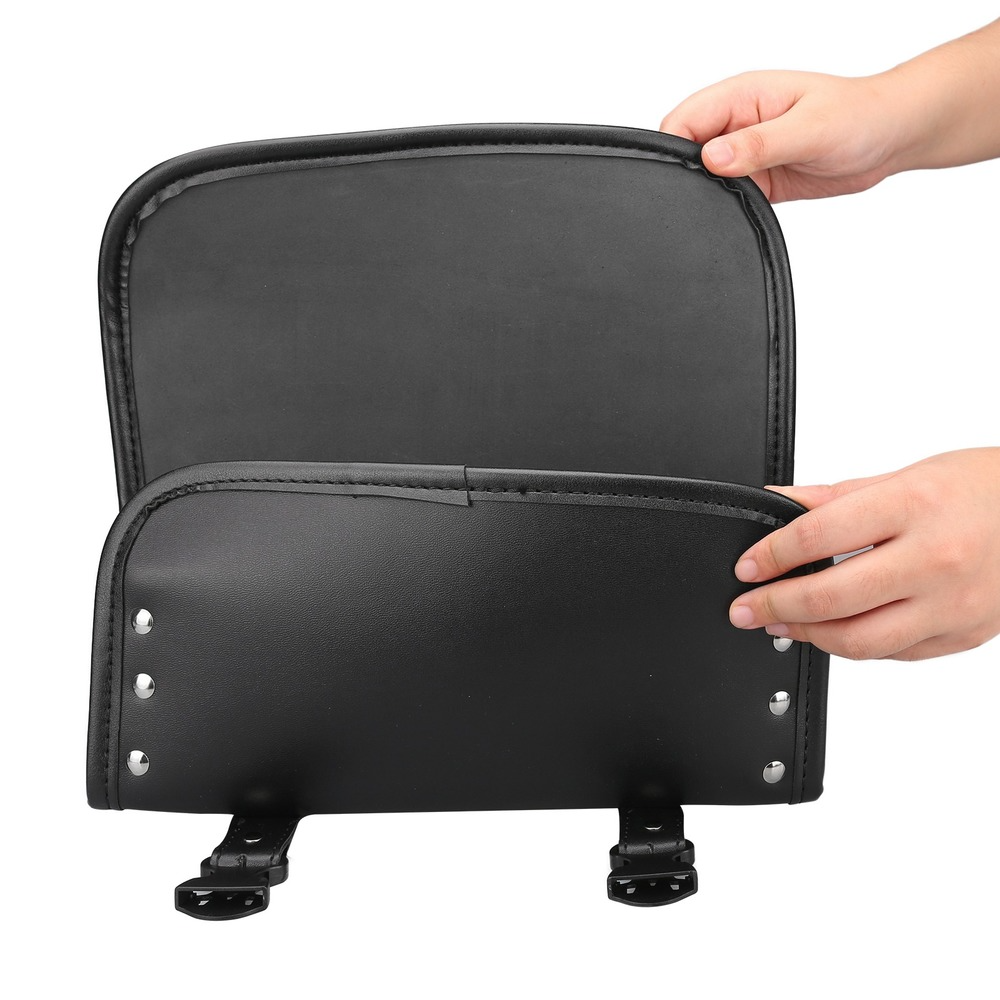 Motorcycle PU Leather Utility Saddlebag
