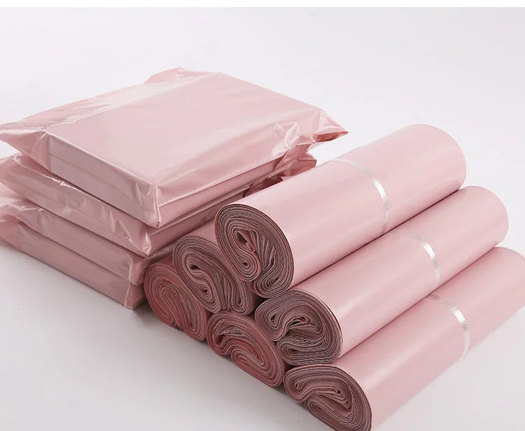 Light Pink Self-Sealing Poly Mailer Bags