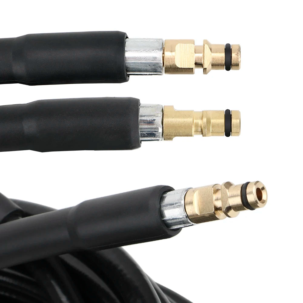 Heavy-Duty Pressure Washer Hose with Alloy Fittings