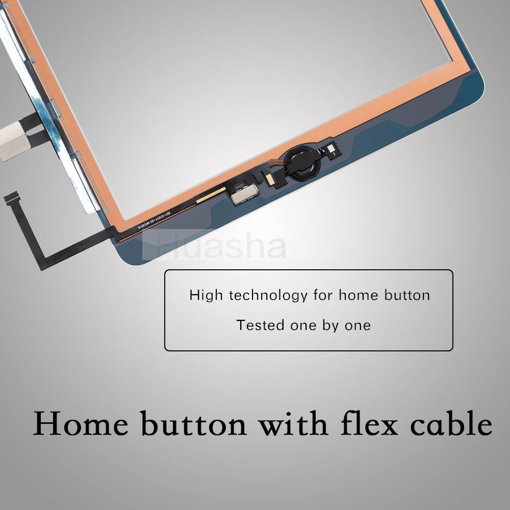 iPad 9.7-Inch Replacement Touch Screen with Home Button and Repair Tool Kit
