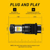 Dual-Color Switchback LED Turn Signal & DRL Bulbs (2-Pack)