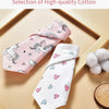 A selection of high-quality cotton baby bibs featuring various cartoon prints and patterns.