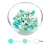 12mm Food-Grade Silicone Beads for DIY Jewelry and Crafts