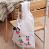 Foldable Cartoon Shopping Bag with Shoulder Straps