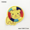 Embroidered Animal Patches for DIY Customization