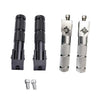 Universal CNC Aluminum Footrest Pedals (8mm)