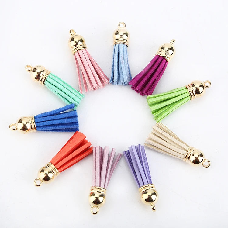 Suede Faux Leather Tassels for DIY Jewelry and Accessories
