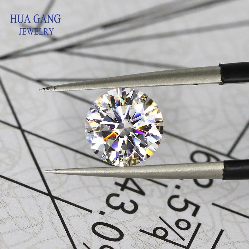 1.5ct D Color Moissanite Gemstone