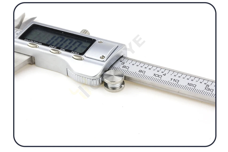 Stainless Steel Digital Caliper with LCD Display