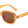 Vintage Yellow Square Sunglasses