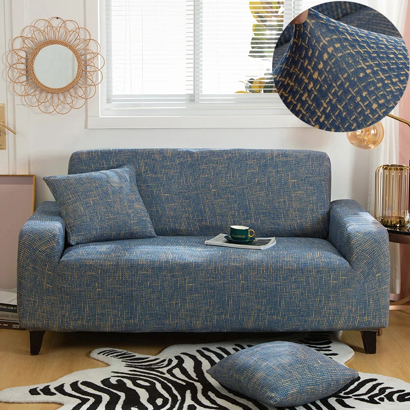Stretch Sofa Cover with Anti-Slip Grip for Living Room