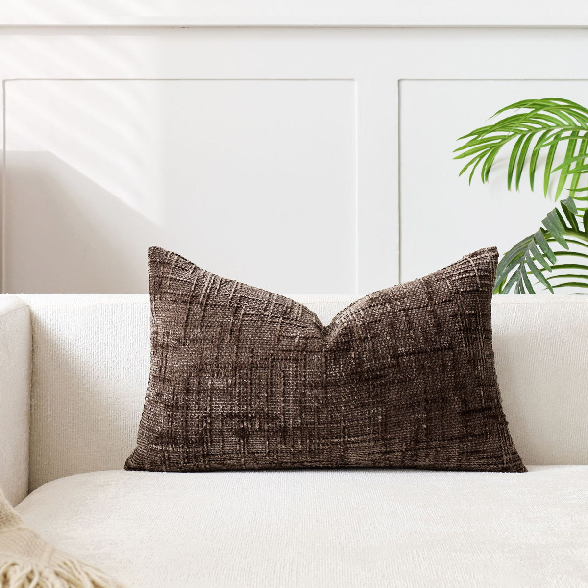Boucle Texture Throw Pillow Cover