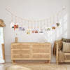 Wooden Beads Photo Garland for Wall Display