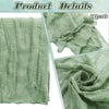 Cotton Gauze Table Runner - Rustic Country Boho Decor