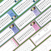 Reusable Multiplication Table Practice Cards with Erasable Pens