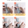 Instructions for installing a replacement head on a multi-surface gap cleaning brush.