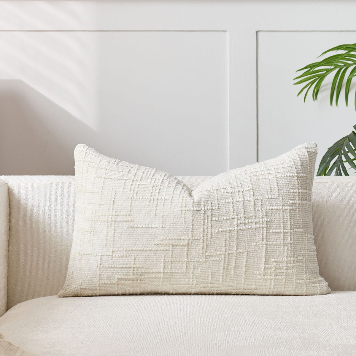 Boucle Texture Throw Pillow Cover