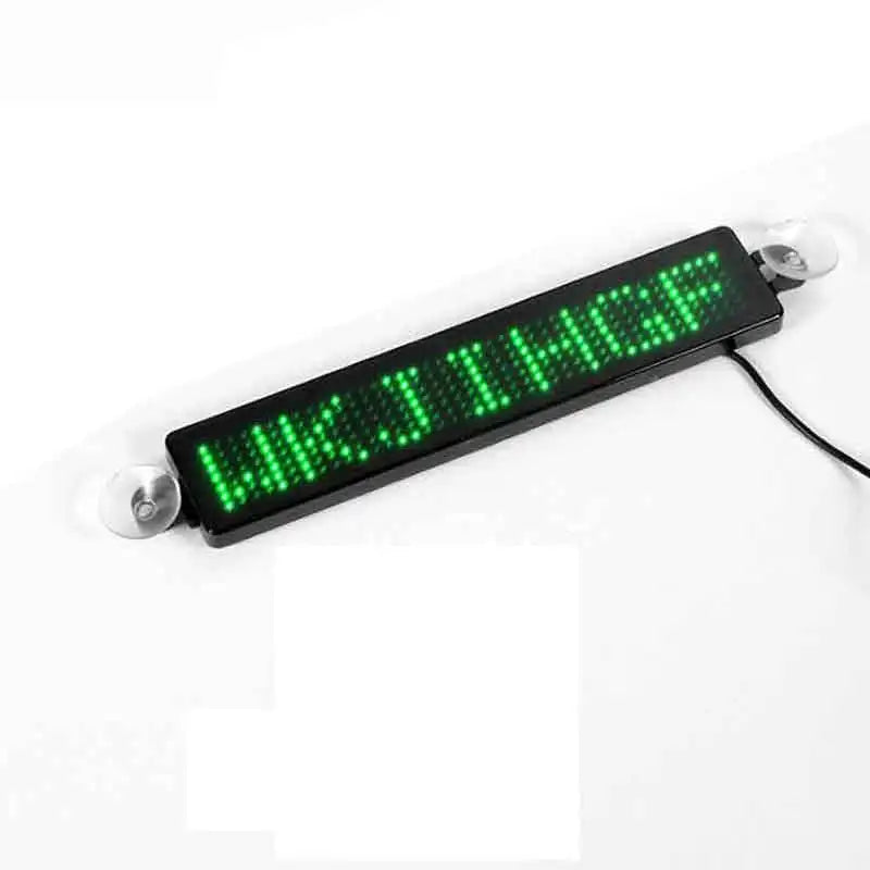 Smart LED Message Display Board for Cars