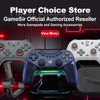 Eine Sammlung von offiziell autorisierten Händlernprodukten von GameSir, darunter verschiedene Gamepads und Zubehör.