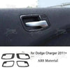 ABS material interior trim kit for Dodge Charger 2011 plus model