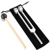 128Hz Aluminum Alloy Tuning Fork Set for Sound Therapy and Chakra Balancing