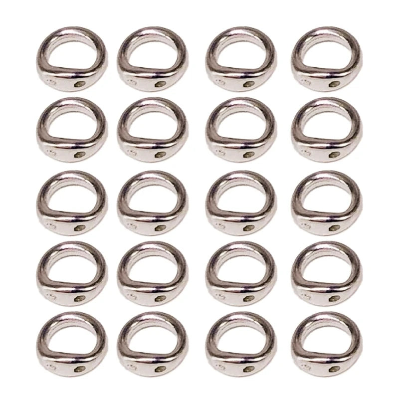 Double Hole Connector Rings for Jewelry Making
