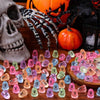 Set of 50 Glow-in-the-Dark Resin Ghost Figurines