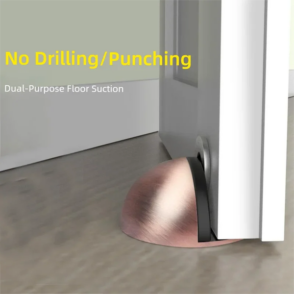 Magnetic No-Drill Door Stopper