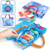 Montessori Cloth Fishing Game with Stacking Cups & Counting Set
