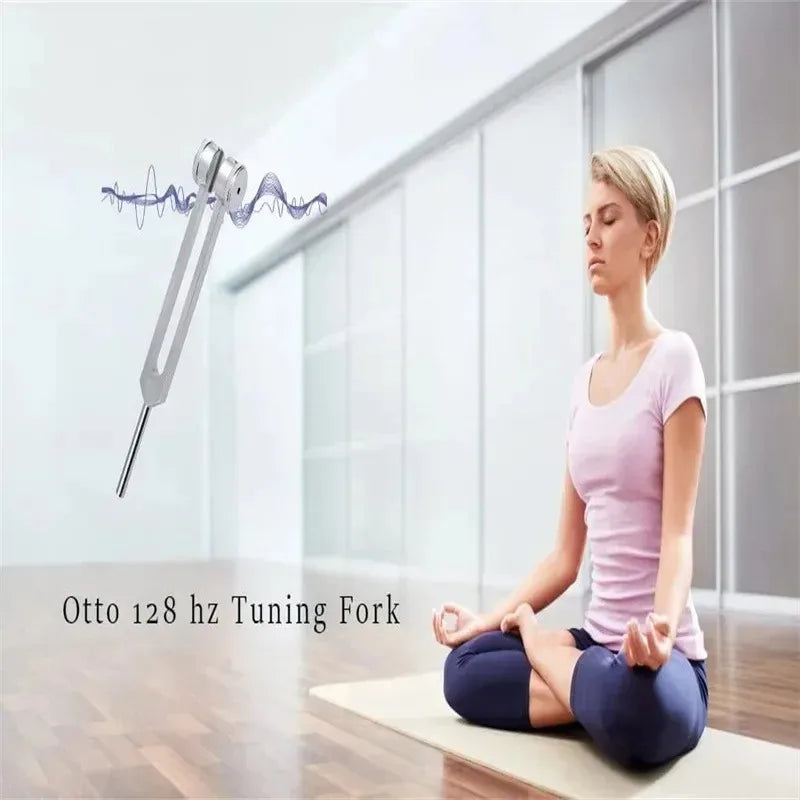 Chakra Healing Tuning Fork Set for Sound Therapy and Meditation