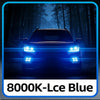 6000K/8000K LED Headlight Bulbs with Cooling Fan