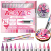 Professional Soft Tip Acrylic Marker Set