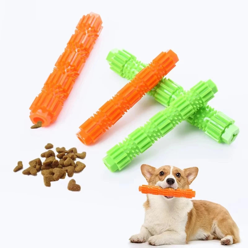 Durable Rubber Chew Toy with Treat Dispenser