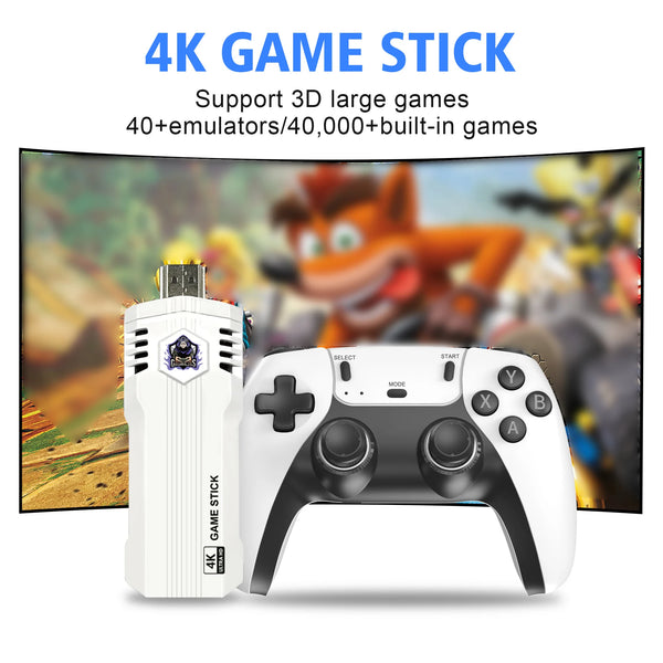 Retro Gaming Console X2L with 4K Output & Wireless Controllers