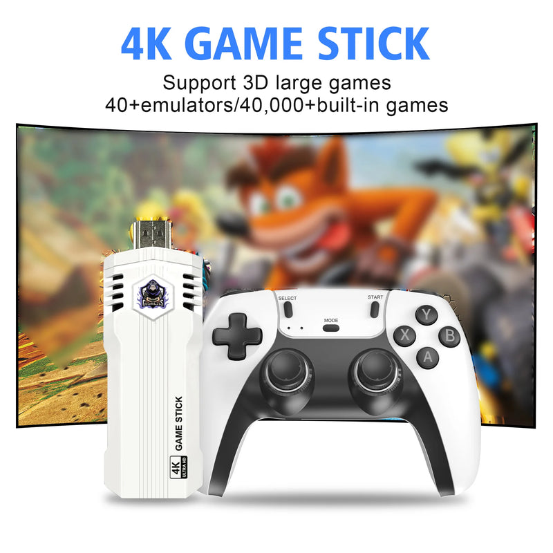 Retro Gaming Console X2L with 4K Output & Wireless Controllers