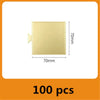 Gold Mini Cake Boards for Desserts & Pastry Display