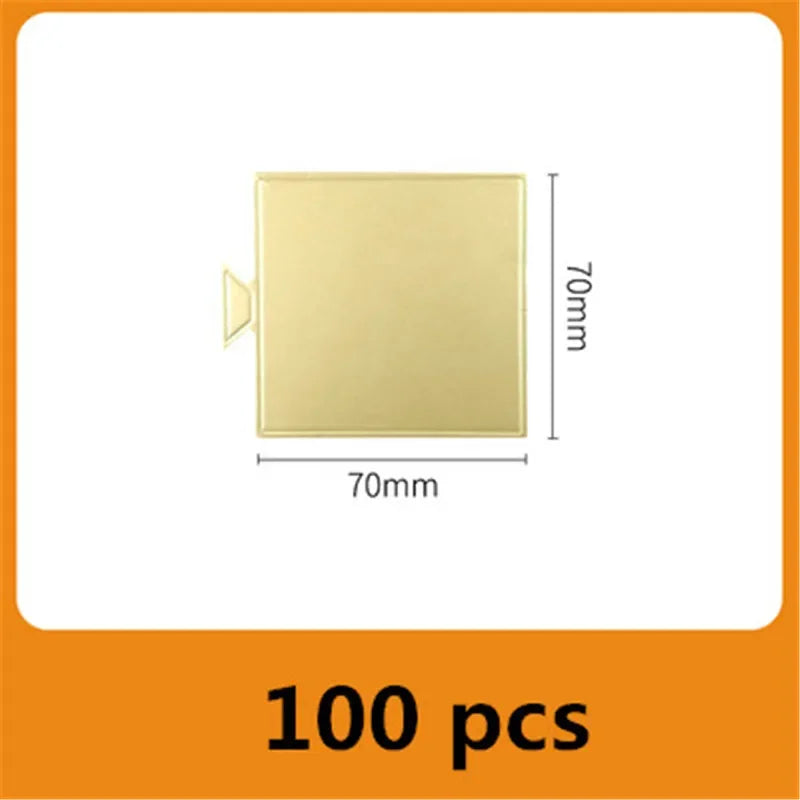 Gold Mini Cake Boards for Desserts & Pastry Display