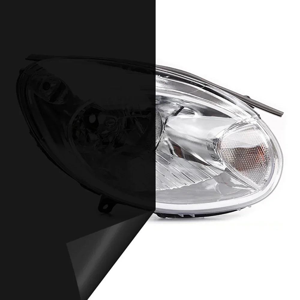 Smoke Black Car Headlight & Taillight Tint Film