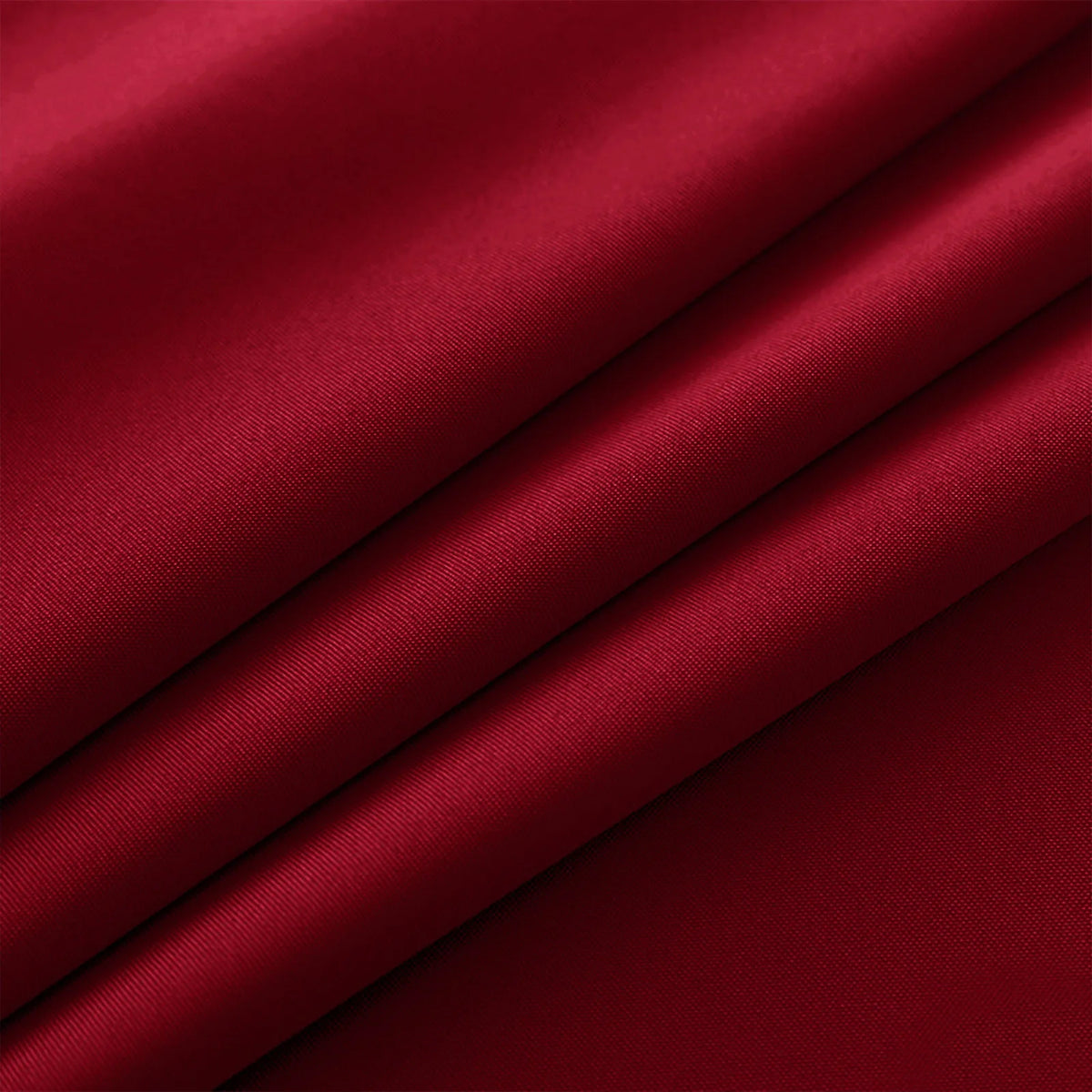 Round Solid Color Polyester Tablecloth for Weddings, Parties & Dining