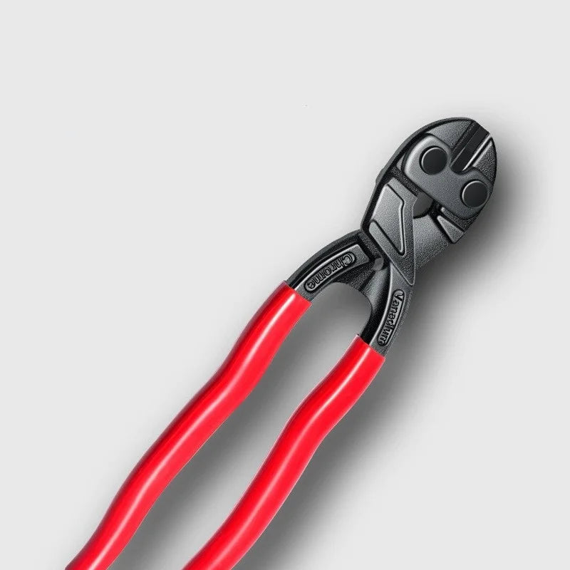 Heavy-Duty Bolt Cutter with Spring-Loaded Handles