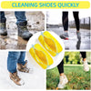 Mesh Shoe Wash Bag with Soft Fluff Lining