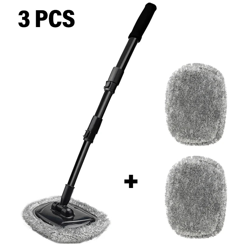 Telescoping Car Wash Mop with Rotating Head