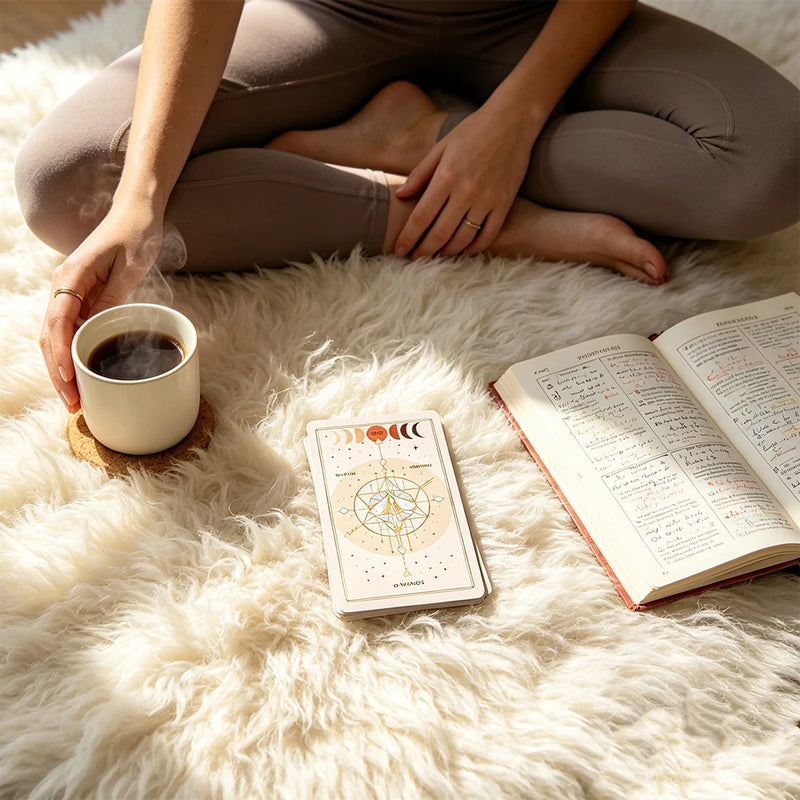 Gold Embossed Tarot Card Deck with Guidebook