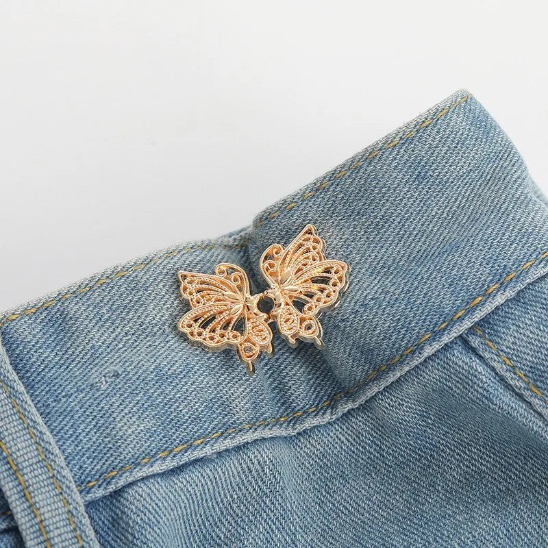 Butterfly Adjustable Waist Clip for Jeans and Skirts